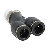 Pneumatic Push-to-connect Fitting: 5/pk, Y (PN# MY12-12N)