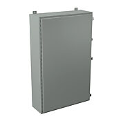 Корпус: 48 x 30 x 10 дюймов, настенное крепление, углеродистая сталь (PN# N12483010)