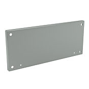 Subpanel: 9 x 21in, 12 gauge, galvanized steel (PN# NP1224G)