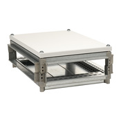 Roof/base Set: 600 x 400mm (WxD), carbon steel (PN# OKKTB6040)