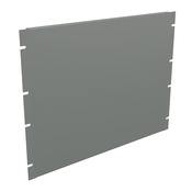 Hammond Rack Panel: 8U, flanged, carbon steel (PN# PBFS19014GY2)