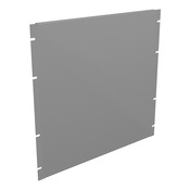 Hammond Rack Panel: 10U, flanged, carbon steel (PN# PBFS19017LG2)