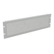 Панель стойки Hammond: 3U, фланцевая, углеродистая сталь (PN# PPFS19005LG2)
