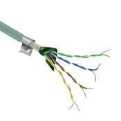 Continuous Flexing Cat6/6a Industrial Ethernet Cable: 26 AWG, cut to length (PN# Q5026-1)