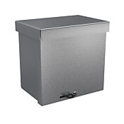 Корпус: 6 x 6 x 4 дюйма, настенное крепление, оцинкованная сталь (PN# RSC060604G)