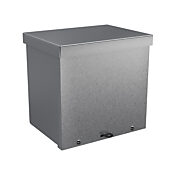 Корпус: 8 x 8 x 6 дюймов, настенное крепление, оцинкованная сталь (PN# RSC080806G)