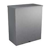 Enclosure: 18 x 15 x 8in, wall mount, galvanized steel (PN# RSC151808G)