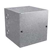 Корпус: 6 x 6 x 6 дюймов, настенное крепление, оцинкованная сталь (PN# SC060606G)