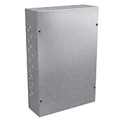 Enclosure: 18 x 12 x 4in, wall mount, galvanized steel (PN# SC121804G)