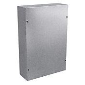 Enclosure: 18 x 12 x 4in, wall mount, galvanized steel (PN# SC121804GNK)