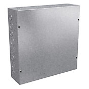 Enclosure: 15 x 15 x 4in, wall mount, galvanized steel (PN# SC151504G)