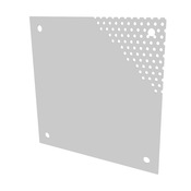 Subpanel: 12 x 10in, 16 gauge, carbon steel (PN# SCE-14N12MPP)