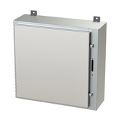 Disconnect Enclosure: 24 x 25 x 8in, wall mount, 316L stainless steel (PN# SCE-24HS2508SS6LP)