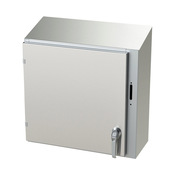 Disconnect Enclosure: 24 x 25 x 10in, wall mount, 304 stainless steel (PN# SCE-24XEL2510SSST)