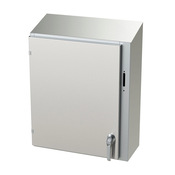 Disconnect Enclosure: 30 x 25 x 10in, wall mount, 304 stainless steel (PN# SCE-30XEL2510SSST)