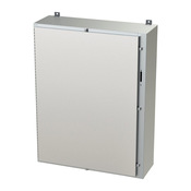 Disconnect Enclosure: 48 x 37 x 12in, wall mount, 316L stainless steel (PN# SCE-48HS3712SS6LP)