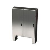 Disconnect Enclosure: 60 x 49 x 12in, floor mount, 316L stainless steel (PN# SCE-60XEL4912SS6LP)