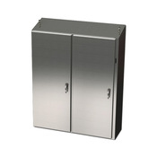 Disconnect Enclosure: 60 x 49 x 12in, freestanding, 316L stainless steel (PN# SCE-60XEL4912SS6ST)