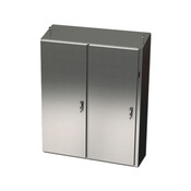 Disconnect Enclosure: 60 x 49 x 18in, freestanding, 316L stainless steel (PN# SCE-60XEL4918SS6ST)