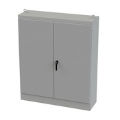 Enclosure: 72 x 60 x 18in, freestanding, carbon steel (PN# SCE-726018FSD)