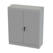 Enclosure: 72 x 60 x 24in, freestanding, carbon steel (PN# SCE-726024FSDAD)