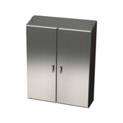 Enclosure: 72 x 60 x 12in, freestanding, 304 stainless steel (PN# SCE-72EL6012SSST)