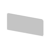 Subpanel: 31 x 68in, 11 gauge, carbon steel (PN# SCE-72P72F2)