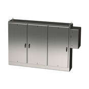 Enclosure: 72 x 118 x 18in, freestanding, 316L stainless steel (PN# SCE-72XD3EW18SS6)