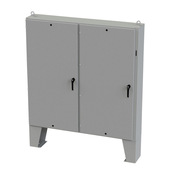 Disconnect Enclosure: 72 x 73 x 12in, floor mount, carbon steel (PN# SCE-72XEL7312LP)