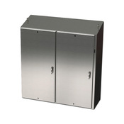 Disconnect Enclosure: 72 x 73 x 18in, freestanding, 304 stainless steel (PN# SCE-72XEL7318SSST)