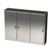 Disconnect Enclosure: 72 x 100 x 18in, freestanding, 304 stainless steel (PN# SCE-72XM3EQ18SS)