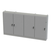 Disconnect Enclosure: 84 x 158 x 18in, freestanding, carbon steel (PN# SCE-84XM4EW18G)