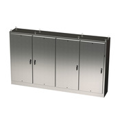 Disconnect Enclosure: 84 x 158 x 24in, freestanding, 316L stainless steel (PN# SCE-84XM4EW24SS6)