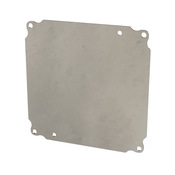 Subpanel: 7 x 7in, 14 gauge, galvannealed steel (PN# SCE-8P8GALV)