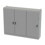 Disconnect Enclosure: 90 x 118 x 24in, freestanding, carbon steel (PN# SCE-90XM3EW24G)