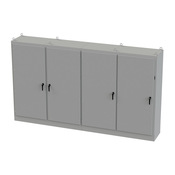 Disconnect Enclosure: 90 x 158 x 24in, freestanding, carbon steel (PN# SCE-90XM4EW24)