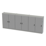 Disconnect Enclosure: 90 x 235 x 24in, freestanding, carbon steel (PN# SCE-90XM6EW24)