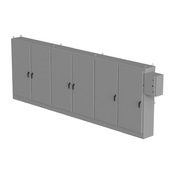 Enclosure: 90 x 235 x 18in, freestanding, carbon steel (PN# SCE-90XR6EW18)