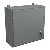 Disconnect Enclosure: 24 x 25 x 10in, wall mount, carbon steel (PN# SDN12242510PL)