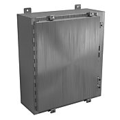 Disconnect Enclosure: 24 x 21 x 8in, wall mount, 316L stainless steel (PN# SSN4X242108A)