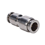 Pneumatic Push-to-connect Fitting: union straight reducer (PN# UR8M-6M-SS)
