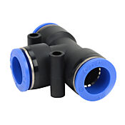 Pneumatic Push-to-connect Fitting: 3/pk, union tee (PN# UT16M)