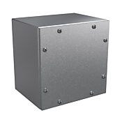 Корпус: 8 x 8 x 6 дюймов, настенное крепление, оцинкованная сталь (PN# WA080806GSCG)