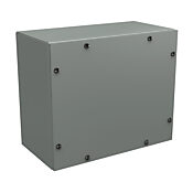 Корпус: 10 x 12 x 6 дюймов, настенное крепление, углеродистая сталь (PN# WA101206GSC)