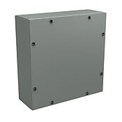 Корпус: 12 x 12 x 4 дюйма, настенное крепление, углеродистая сталь (PN# WA121204GSC)