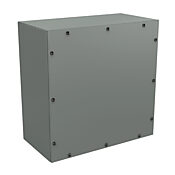 Enclosure: 16 x 16 x 8in, wall mount, carbon steel (PN# WA161608GSC)