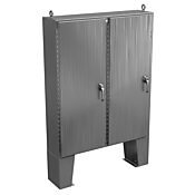 Disconnect Enclosure: 60 x 49 x 12in, floor mount, 304 stainless steel (PN# WA60X4912SSN4)