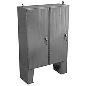 Disconnect Enclosure: 60 x 49 x 18in, floor mount, 304 stainless steel (PN# WA60X4918SSN4)