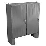 Disconnect Enclosure: 72 x 73 x 24in, floor mount, 304 stainless steel (PN# WA72X7324SSN4)