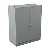 Enclosure: 90 x 72 x 36in, freestanding, carbon steel (PN# WA907236FSD)